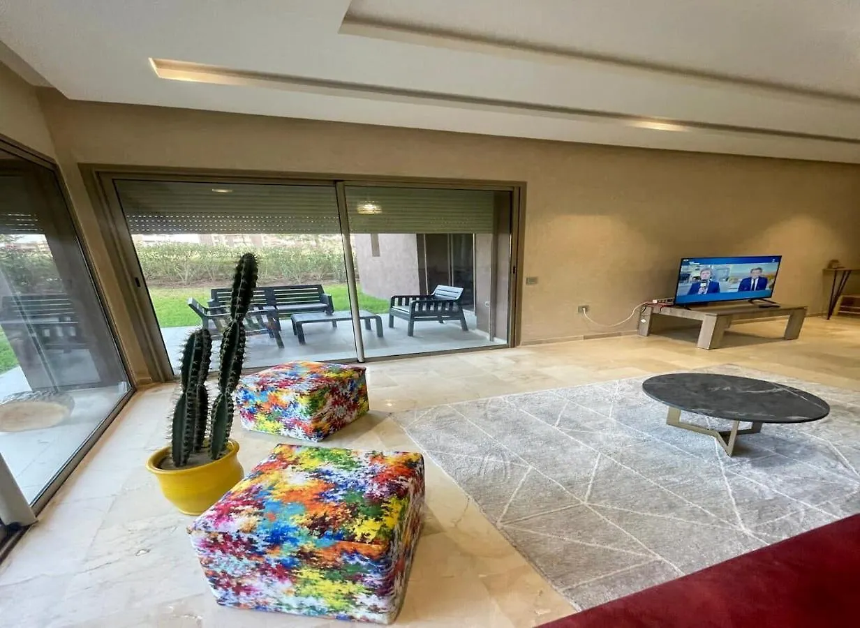 Appartement Prestigia Golf City Marrakech - Porte Agate - Gated Community Rez-De-Jardin Marrakesh
