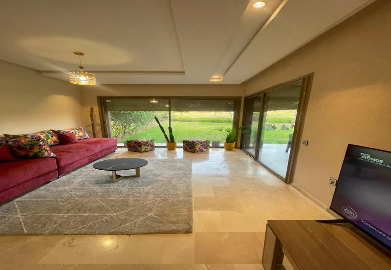 Appartement Prestigia Golf City Marrakech - Porte Agate - Gated Community Rez-De-Jardin Marrakesh Apartment