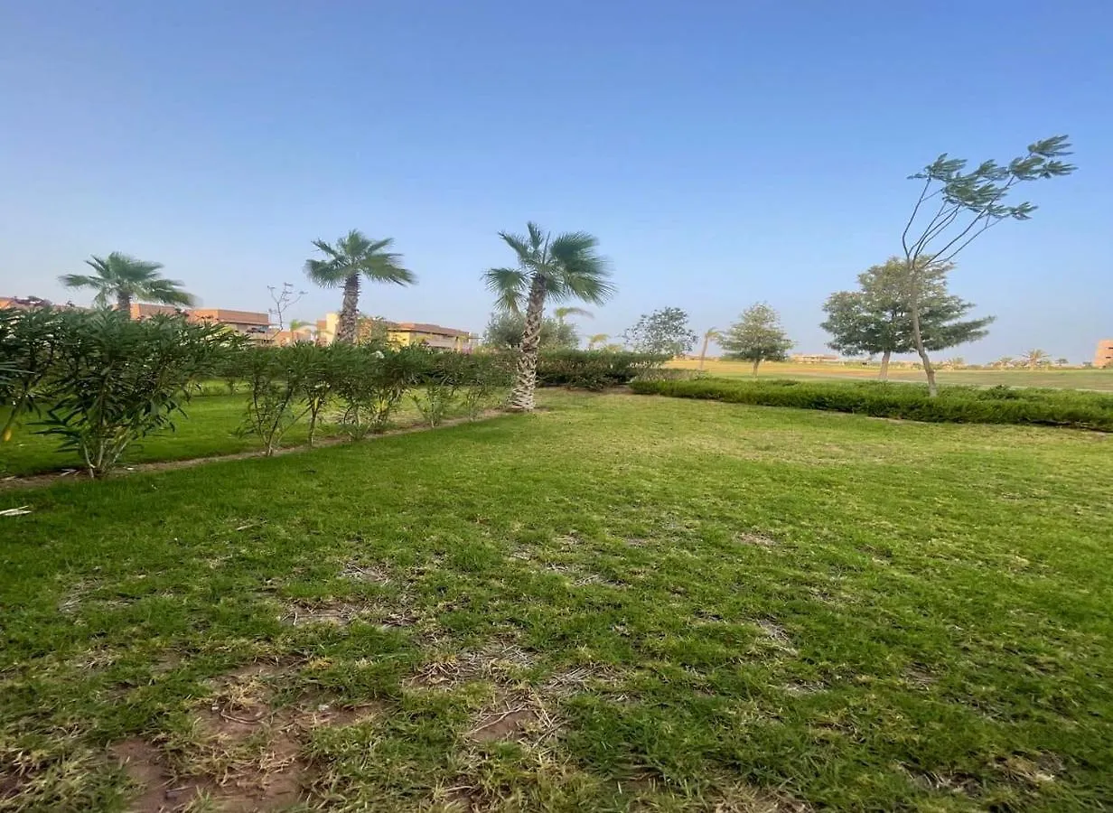 公寓 Appartement Prestigia Golf City Marrakech - Porte Agate - Gated Community Rez-De-Jardin 马拉喀什